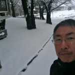 雪の公園