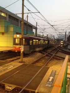 屯門あたりを走る軽便鉄道