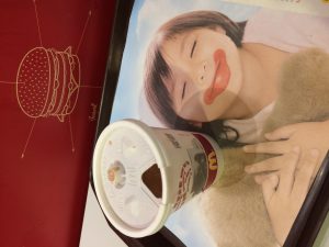 香港マクドナルドにて
