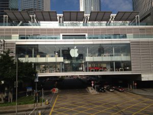 香港のアップルストア